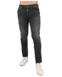 DIESEL - Men's D-strukt Slim Jeans In Black - Lyst