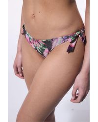Penti - Briella Floral Low Waist Brazilian Bikini Bottom - Lyst