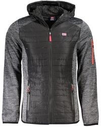 Norway 1963 - Grigio Polyester Jacket - Lyst