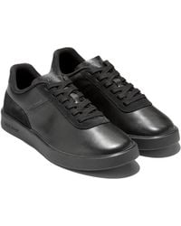 Cole Haan - Grand Crosscourt Packaway Leather Trainers - Lyst