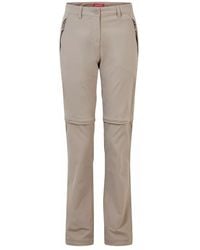 Craghoppers - Ladies Nosilife Pro Ii Convertible Trousers (Mushroom) - Lyst