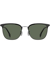 BOSS - Pz Lensed Dark Ruthenium Frame Sunglasses - Lyst