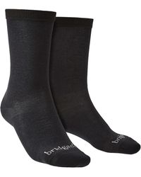 Bridgedale - 2 Pairs Liner Base Layer Boot Socks - Lyst