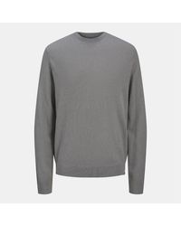 Jack & Jones - And Brooks Relaxed Fit Cashmere Blend Sweater Crew Sweatshirt - Lyst