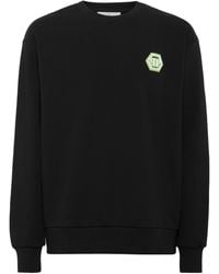 Philipp Plein - Sweatshirt Round Neck Ls Iconic Plein - Lyst
