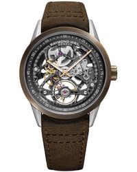 Raymond Weil - Freelancer Watch 2785-Sbc-60000 Leather (Archived) - Lyst