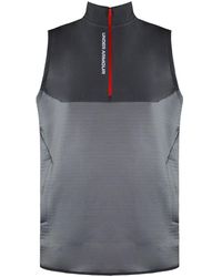 Under Armour - Storm Half Zip Up Sleeveless Daytona Vest 1366281 031 - Lyst