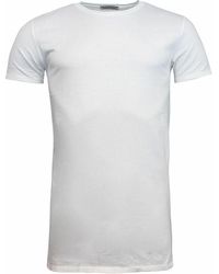 Onitsuka Tiger - Plain Short Sleeve Crew Neck T-Shirt 0Kt071 0001 Rw69 - Lyst