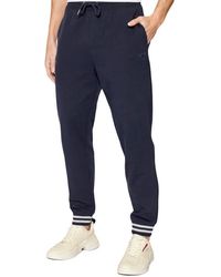 Guess - Joggingbroek Voor Met Klassiek Driehoekig Logo - Lyst