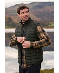 Mountain Warehouse - 'Turbine' Padded Gilet Water Resistant Hiking Jacket Polyamide - Lyst