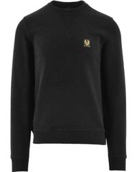 Belstaff - Cotton Fleece Sweater - Lyst
