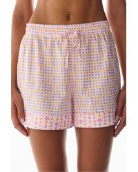 Penti - Floral Printed Shorts Pajama Bottoms - Lyst