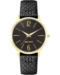 Nine West - Watch Nw/2560bkbk - Lyst