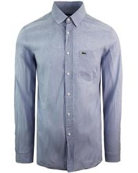 Lacoste - Slim Fit Shirt Cotton - Lyst