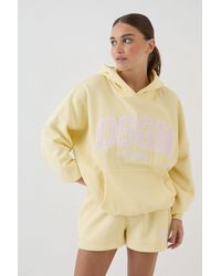 DSGN Studio - Collegiate Applique Oversized Hoodie - Lyst