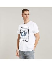G-Star - G-Star Raw Graphic T-Shirt - Lyst