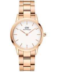 Daniel Wellington - Dw00100211 Ladies Iconic Link 32Mm Watch - Lyst