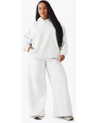 DSGN Studio - Plus Tie Waist Wide Leg Jogger - Lyst