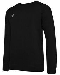 Umbro - Club Leisure Sweatshirt (zwart/wit) - Lyst