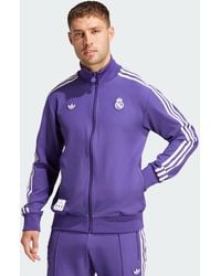 adidas Originals - Real Madrid Terrace Icons Track Top - Lyst
