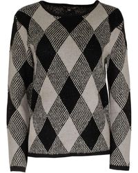 love knitwear - Diamond Knit Jumper - Lyst