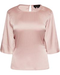 Usha - Blouse Nowles Oud Roze - Lyst