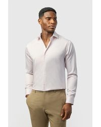 Alexandre Silver Label - Long Sleeve Striped Tailored Formal Shirt - Lyst
