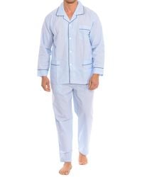 Kisses&Love - Herren Langarmhemd Schlafanzug Kl30193 - Lyst