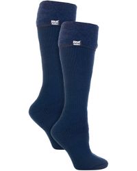 Heat Holders - Ladies 2 Pack Wellington Soft Brushed Inner Boot Socks - Lyst