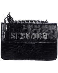 Steve Madden - Accessoires Bstakes-c Crossbody Tas In Zwart - Lyst
