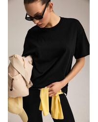 Grimelange - Relaxed Crew Neck Slit T-Shirt - Lyst