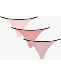 Penti - 3-Pack Mid-Waist Brazilian Panties - Lyst