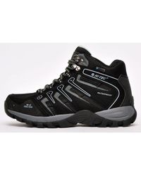 Hi-Tec - Men's Torca Mid Waterproof Walking Boots In Black Grey - Lyst