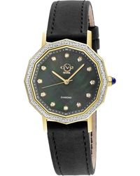 Gv2 - Spello Ii Ip Case, Mop Dial, Handmade Italian Leather Strap - Lyst