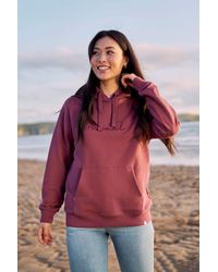 Mountain Warehouse - 'Maya' Hoodie With Front Pocket Breathable Cosy Pullover Cotton - Lyst