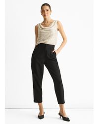 Gini London - Sequin Cowl Neck Cami Top - Lyst