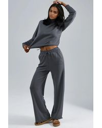 Hiccup - Modal Touch Half Turtleneck Blouse & Elastic Waist Pants - Lyst