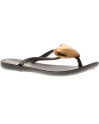 Ipanema - Flip Flops Maxi Fashion Lace Up Bronze - Lyst
