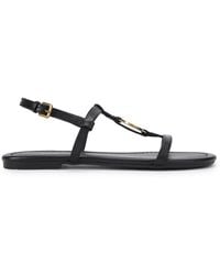 Kurt Geiger - Leather Bromley Flat Sandal Sandals - Lyst