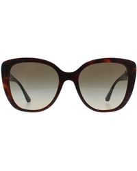 Emporio Armani - Butterfly Shiny Havana Gradient Ea4214U - Lyst