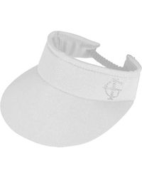 Island Green - Ladies Diamante Logo Golf Sun Visor - Lyst