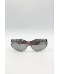 SVNX - Racer Sunglasses With Star Hinge Detail - Lyst
