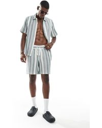 Only & Sons - Waffle Short Co-Ord - Lyst