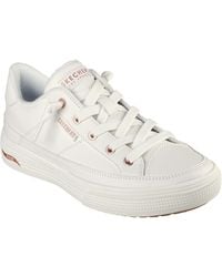 Skechers - Arch Fit Arcade On My Way 177189-Wht Lace Up Shoes - Lyst