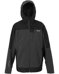 Regatta - "Highton Iv" Jacke, Wasserfest Für Herren (Asche/Schwarz) - Lyst