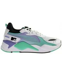 PUMA - Rs-x Track Mtv Gdt Blaze Multicolor Trainers - Lyst