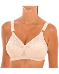 Playtex - P0165 Non-Wired And Non-Padded Lace Bra For Natural Bust Support - Lyst