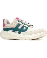 Hush Puppies - Seventy8 Retro Runner Suede Stone/ Trainers - Lyst