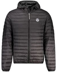 North Sails - Gequiltede Hooded Jacket Model - Lyst