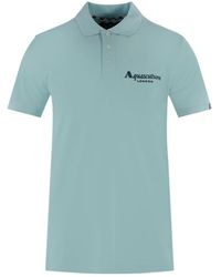 Aquascutum - London 1851 Light Polo Shirt Material_Cotton - Lyst